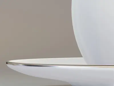 Turkish coffee cup 3D model