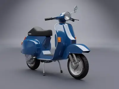 Vespa PK-50 1982 3D model