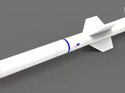 rocket 05 3D model