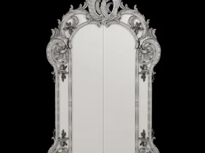 stavros george III style mirror 3D model