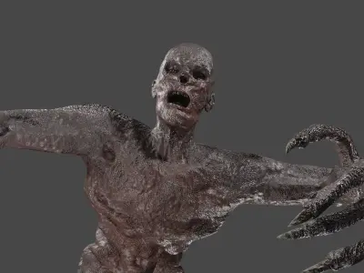 WildDinosaurMan Free low-poly 3D model