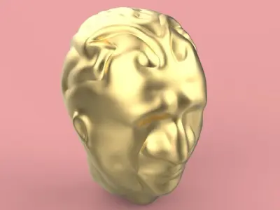 firs head sculpting 3D model