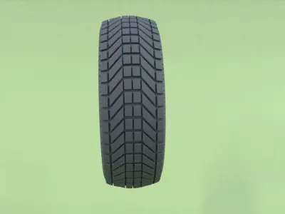 Tire 3D motorcycle 3D model