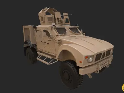 Oshkosh M-ATV Vehicle  3D model