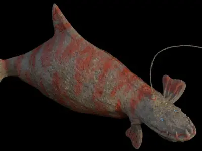 Island Monster Leviathan 3D model