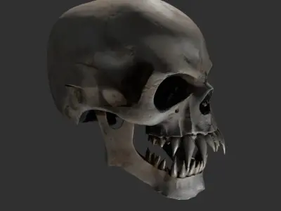 Demon Skull  3D model