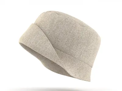 Cloche Hat 3D model