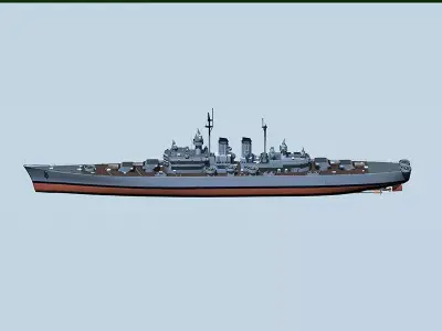Light Cruiser 3D model
