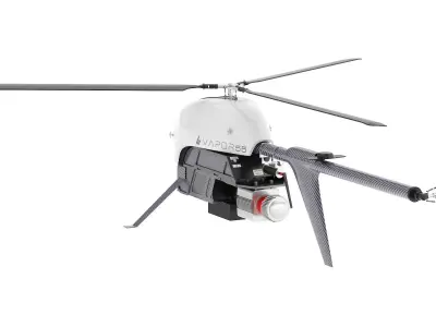 Vapor 55 Helicopter UAV Drone 3D model