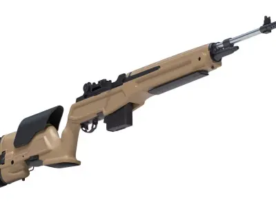 Springfield M1A Loaded 3D model