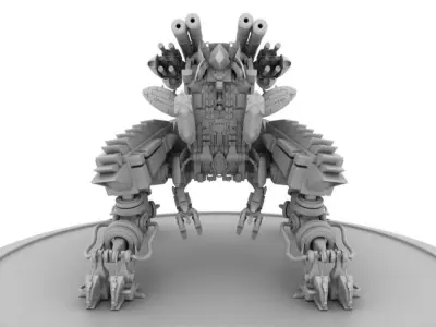 Robot war IV 3D model
