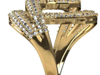 THE BEST ANTIQUE STYLE RING DESIGN  3D print model