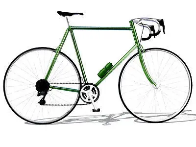 2 Bicycles Models 3D model