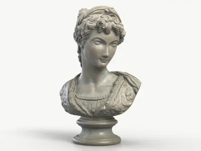 Classical Bust 006 3D model
