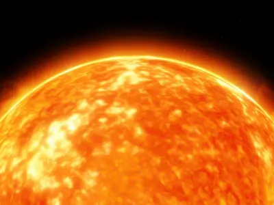 Realistic Sun- 3D Model Low-poly 3D model