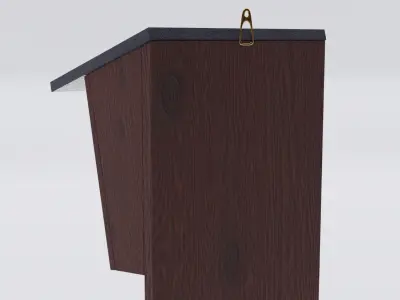 Bat house 3D model