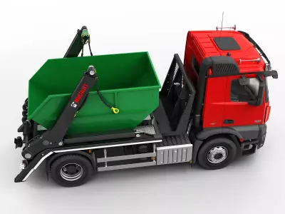 Mercedes Arocs MULTILIFT FUTURA 12 3D model