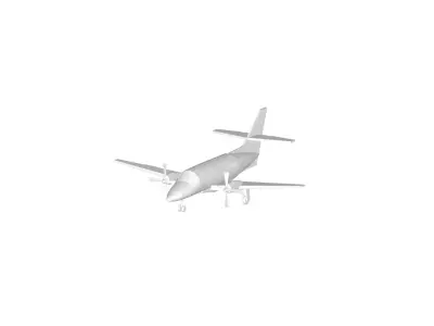 BAE JetStream-31 Low-poly 3D model