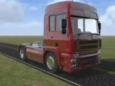 Truck EU Free 3D model