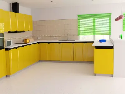 Kitchen The Robin 3D model