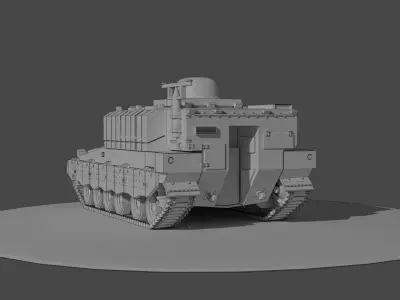 IDF Ofek Heavy APC 3D print model