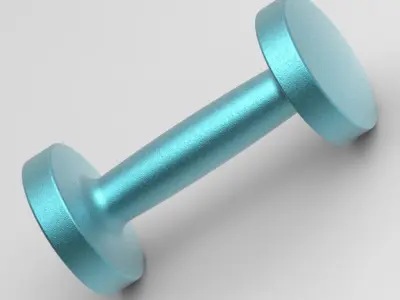ROUND DUMBBELL PACK 3D print model