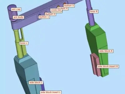 Delta Squad Full Size Props Armor Upgrade STL 3D print model