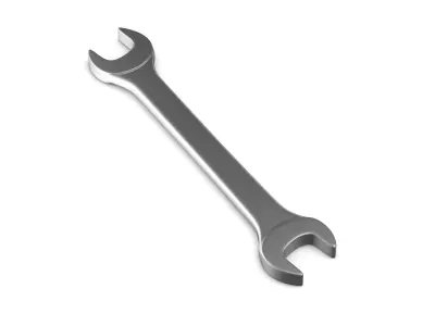 9 Wrenches Collection wrench 3D model