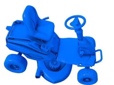 Lawn mower -  Electric lawn mower 3D print model