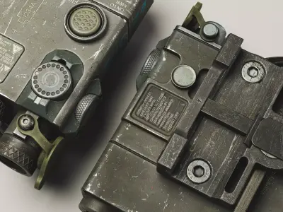 Laser Device - Dbal Low-poly 3D model