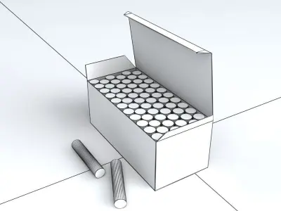 Chalk Box 3D model