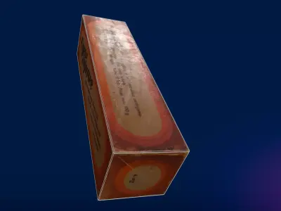 Solid Fuel Tablets Low-poly 3D model