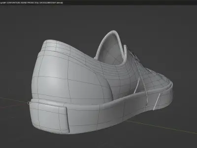 SNEAKERS  Low-poly 3D model