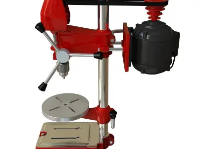 Bench drill 3D model buy