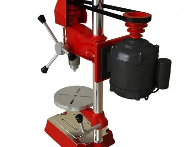 Bench drill 3D model buy