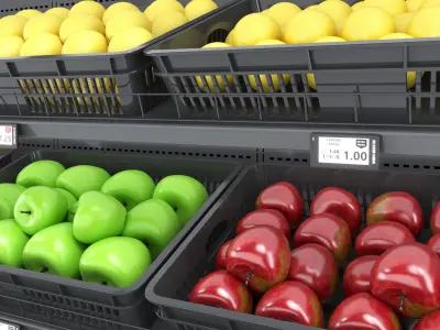 Refrigerated display case Arneg  3D model