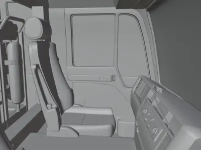 Magirus Firetruck 3D model