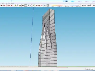 Sketchup Tower A9 Free 3D model