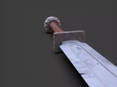 Old Sword 3D model