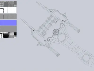 Katar  Low-poly 3D model