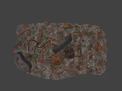 Dump low-poly models Free low-poly 3D model