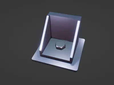 Lug Support 3D Model Low-poly 3D model Low-poly 3D model