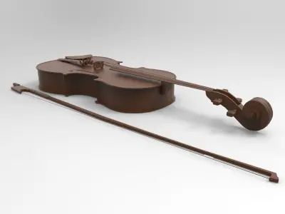 Violin Viola 3D print model