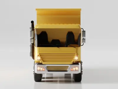 Dump Truck 3D model