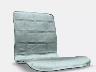 LAKTARE Chair cover 1 Low-poly 3D model