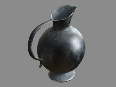 Pitcher 3D model