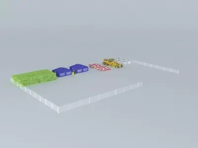 Stock drilling Free 3D model