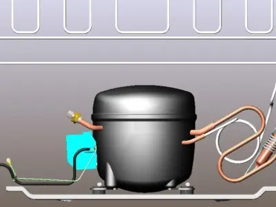 sistema de refrigeracao 3D model