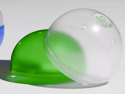 Japanese GACHA CAPSULE 3D model