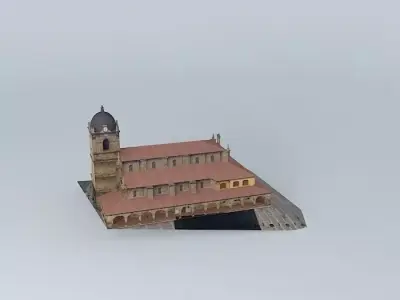 Legazpi Church Free 3D model